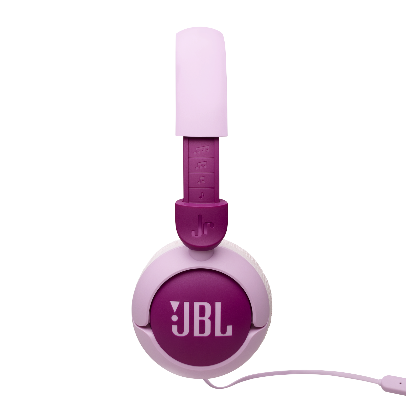 JBL Junior 320 - Purple - Wired on-ear kids headphones - Right